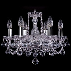 Подвесная люстра bohemia ivele crystal 1402 1402-6-141-ni-balls